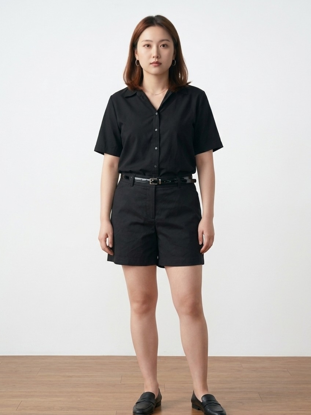 NWT Dockers Black Tailored Women's Bermuda Shorts sz 10